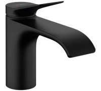Смеситель для раковины Hansgrohe Vivenis 80 однорычажный матовый черный 75010670