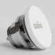 Донный клапан для раковины Salini D604 фиксированный S-Stone белый глянцевый 166202G