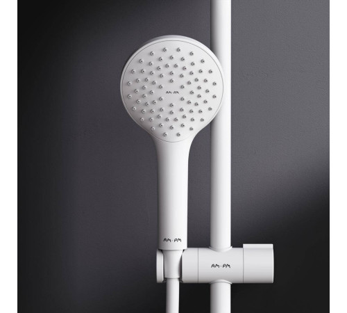 Душевая система AM.PM Like матовый графит F0790033