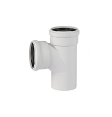 Тройник бесшумный Ostendorf Skolan Safe SKEA 125/100 87° 336410