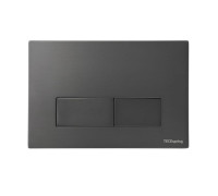 Панель смыва TECE TECEspring S нержавеющая сталь gun metal PVD S240521