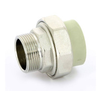 Муфта полипропиленовая FV-Plast разъемная с наружной резьбой 40x1 1/4 237040