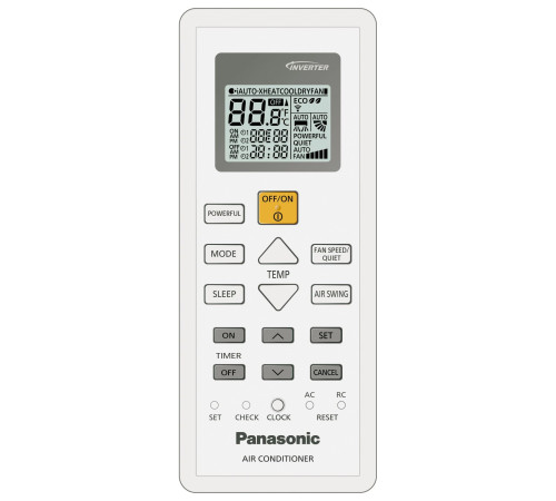 Кондиционер сплит-система Panasonic Basic Inverter CS-PZ25WKD / CU-PZ25WKD инверторный белый CS-PZ25WKD/CU-PZ25WKD