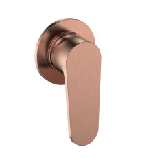 Смеситель встраиваемый Aquanet Novara с внутренней частью медь шлифованная AQM8813BC