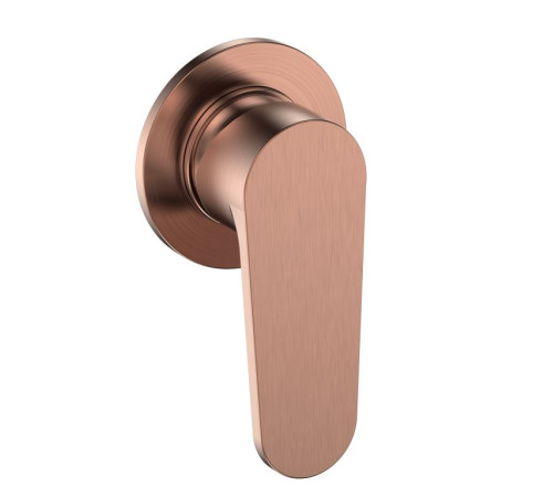 Смеситель встраиваемый Aquanet Novara с внутренней частью медь шлифованная AQM8813BC