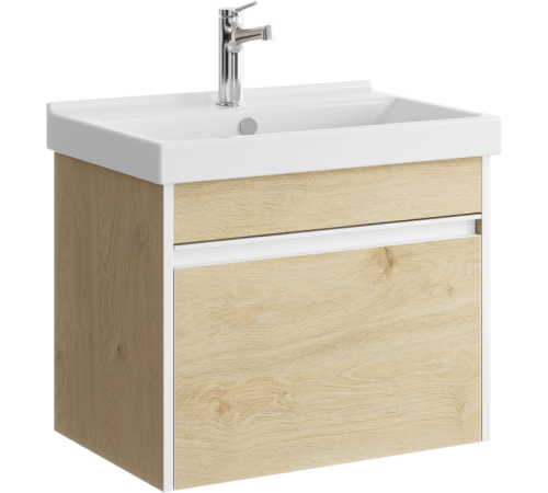 Тумба под умывальник подвесная AQweber Urban 572х460х400 мм Дуб Давос URB0106DD