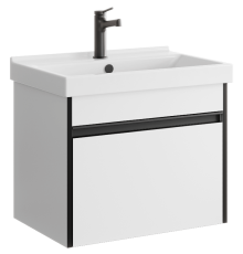 Тумба под умывальник подвесная AQweber Urban 572х460х400 мм белый URB0106W