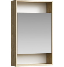 Шкаф зеркальный Aqwella Сити 500х800х150 мм дуб балтийский SIT0405DB