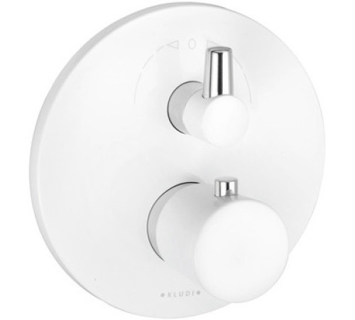 Термостат для душа Kludi Balance внешняя часть белый/хром 528359175