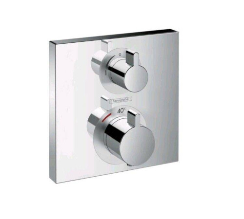 Смеситель для душа Hansgrohe Ecostat Square термостатический на 2 потребителя хром 15714000
