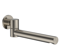 Излив встраиваемый поворотный AQUAMET никель шлифованный AQM8303BN