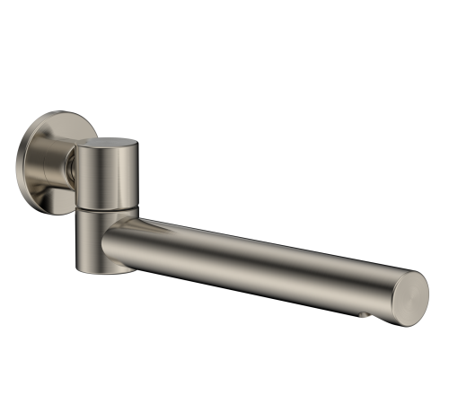 Излив встраиваемый поворотный AQUAMET никель шлифованный AQM8303BN