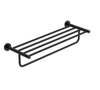 Полка для полотенец Trento 600 мм черный матовый AQM7206MB
