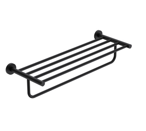 Полка для полотенец Trento 600 мм черный матовый AQM7206MB