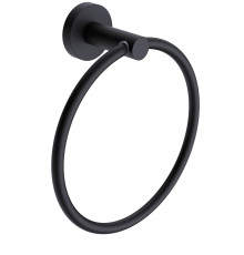 Кольцо для полотенца Trento черный матовый AQM7207MB