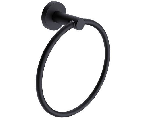 Кольцо для полотенца Trento черный матовый AQM7207MB
