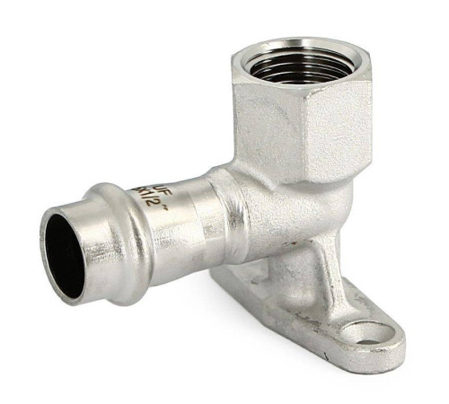 Водорозетка пресс UNI-FITT из нержавеющей стали 18х1/2 ВР 790S2200