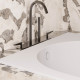 Ванна встраиваемая Salini Lofo 179х79.1х61 см Solid Surface белый матовый UM12322