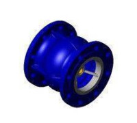 Клапан обратный осевой фланцевый Hogfors CA3241 DN125 PN16 чугун CA32410125