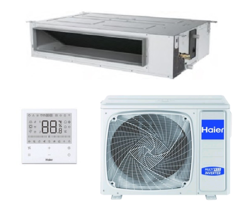 Сплит-система канальная Haier R32 ECO AD105S2LM1FA / 1U105S1LS1FA