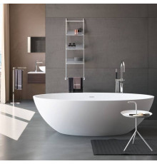 Ванна отдельностоящая Gruppo Treesse Carezza 180х85х52 см белый матовый V308BO