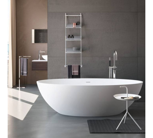 Ванна отдельностоящая Gruppo Treesse Carezza 180х85х52 см белый матовый V308BO