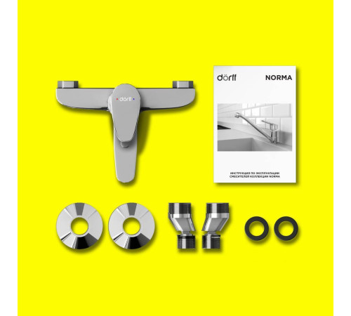 Смеситель для ванны и душа DORFF Norma D1010000