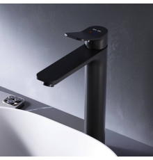 Смеситель для раковины высокий AM.PM X-Joy черный матовый F85A92022