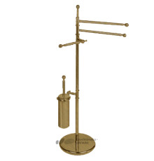 Стойка напольная Boheme Reece (держатель туалетной бумаги, ершик, полотенцедержатель) 105 см бронза RE 646.92