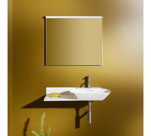 Раковина Laufen INO 90х45х12 см 1 отверстие полка слева 8.1330.1.000.104.1