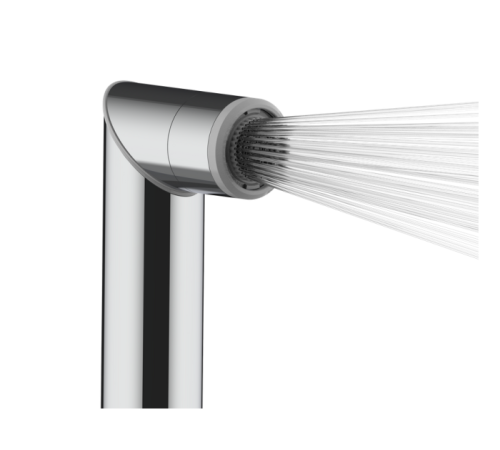 Смеситель термостатический для душа BOSSINI PLY наружная часть с лейкой и шлангом Z00943.030