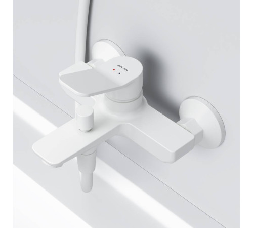 Смеситель для ванны и душа AM.PM X-Joy матовая сталь F85A10033