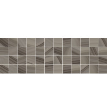 Декор Laparet Agat мозаичный кофейный 20х60 см MM60084