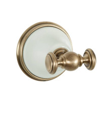 Крючок для полотенца Tivoli Harmony белый/бронза TWHA016bi/br