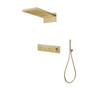 Душевая система встраиваемая Boheme Fusion трехпозиционная золото 130-G