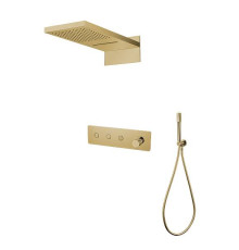 Душевая система встраиваемая Boheme Fusion трехпозиционная золото 130-G