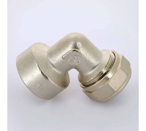 Угольник обжимной Uni-Fitt никелированный 26х1 ВР 664N8400