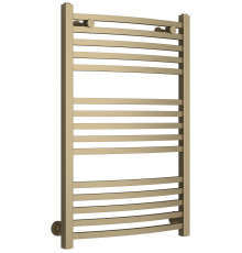 Полотенцесушитель водяной Сунержа Аркус 550x807 мм золотой шёлк матовый 32-0251-8050