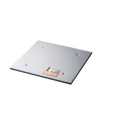 Экран защитный Ferrum 480х480 мм с отверстием d 280 мм AISI 430 0.5 мм f5318