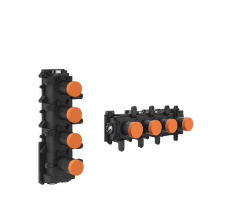 Внутренняя часть для термостатического смесителя Gessi на 3 выхода 09266031