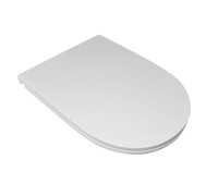 Сиденье для унитаза Kerasan Aquatech SLIM микролифт белый хром 379101