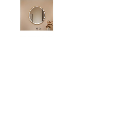 Зеркало AQUAme D800 мм в алюминиевом профиле с подсветкой и подогревом AQM9111