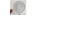 Зеркало AQUAme D800 мм в черном профиле с подсветкой и подогревом AQM9111B