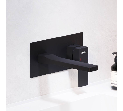 Смеситель для раковины встраиваемый AM.PM Gala черный матовый 530260300