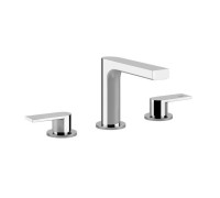 Смеситель для раковины Gessi Emporio Via Manzoni на 3 отверстия с донным клапаном хром 38612#031