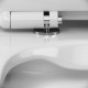 Унитаз-компакт напольный AM.PM Sense FlashClean с сиденьем микролифт C748600SC