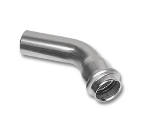 Отвод 45° SANHA NiroPress AISI 316L ВПр-НПр 35 мм 6904035.3