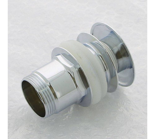 Выпуск AlcaPlast 1 1/4 Click-Clack с переливом большая пробка хром A390