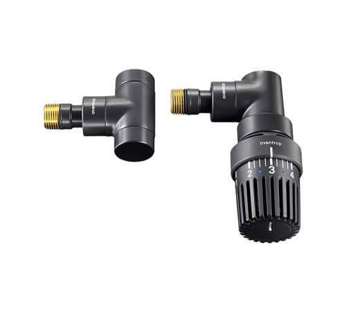 Головка термостатическая Oventrop Uni LH жидкостная M30x1.5 7-28 °C черная 1011467