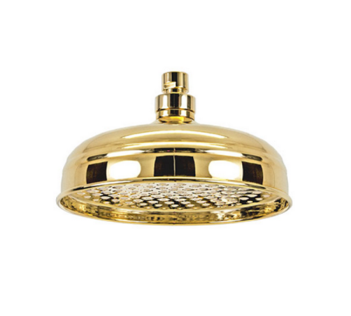 Верхний душ Fiore Old Style 200 мм золото 35GO0421